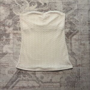 Aerie Haut Tube Feminin Strapless Top Built-In Shelf Bra Y2K Stretch Tube Top